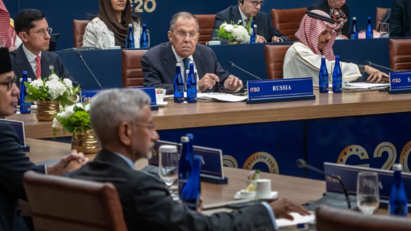 Tensión en el G20: Cancelan la foto oficial ante el rechazo internacional a la presencia del canciller ruso