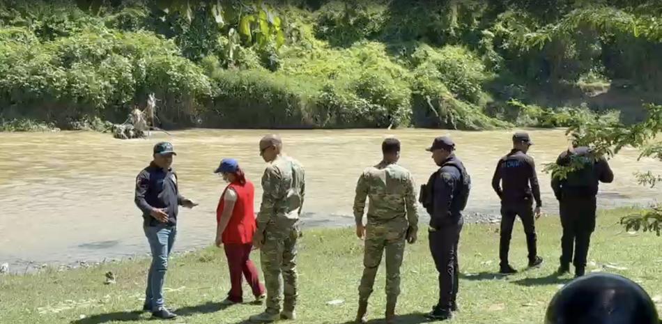 Despliegan operativo de rescate en el río Yaque del Norte tras desaparición de menor en Navarrete
