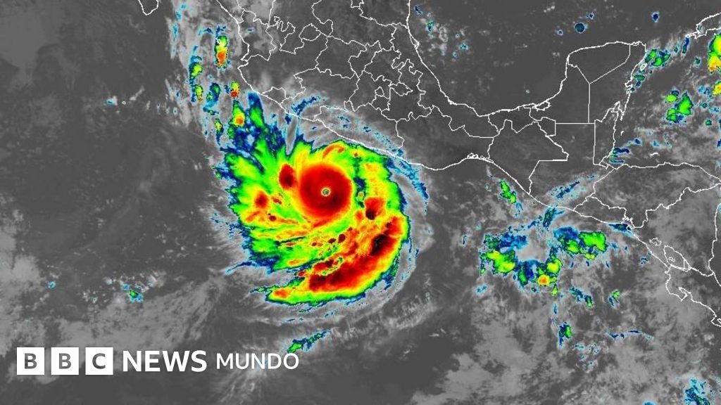Monstruoso huracán Polo alcanza la categoría 5 en tiempo récord y pone en alerta máxima al Pacífico mexicano