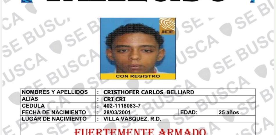 Cae abatido presunto asaltante tras enfrentamiento con agentes policiales en Villa Vásquez