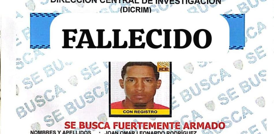 Cae abatido en presunto enfrentamiento con la Policía alias «Fugao» en la carretera Pimentel-Nagua