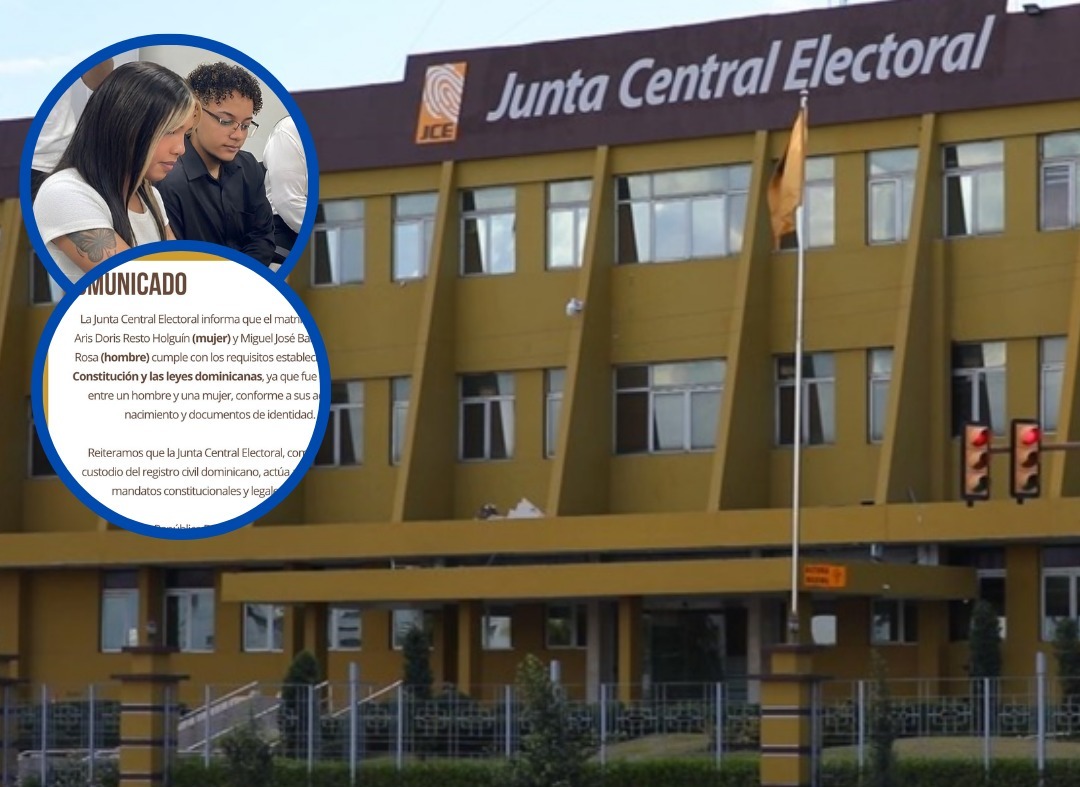 JCE valida matrimonio de pareja trans y afirma que cumple con la ley dominicana