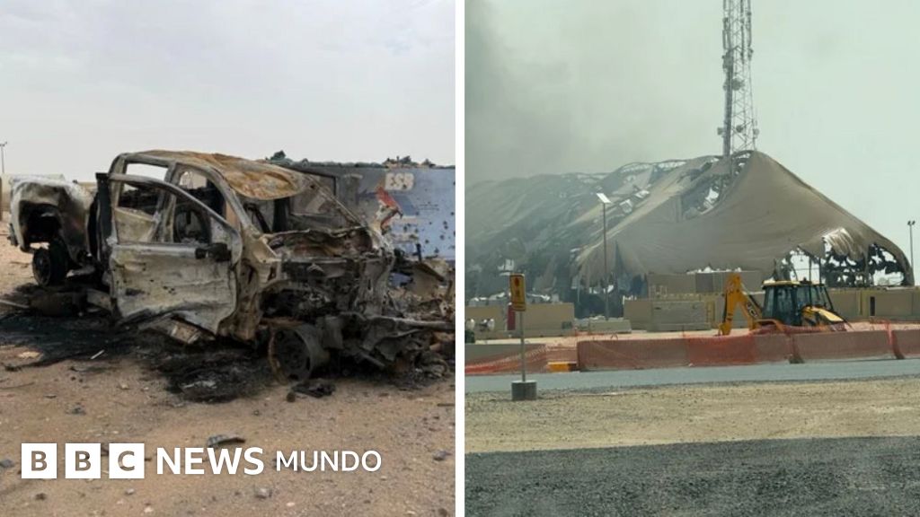 Imágenes inéditas exponen el alcance de la destrucción iraní en bases militares de EE.UU. en Medio Oriente