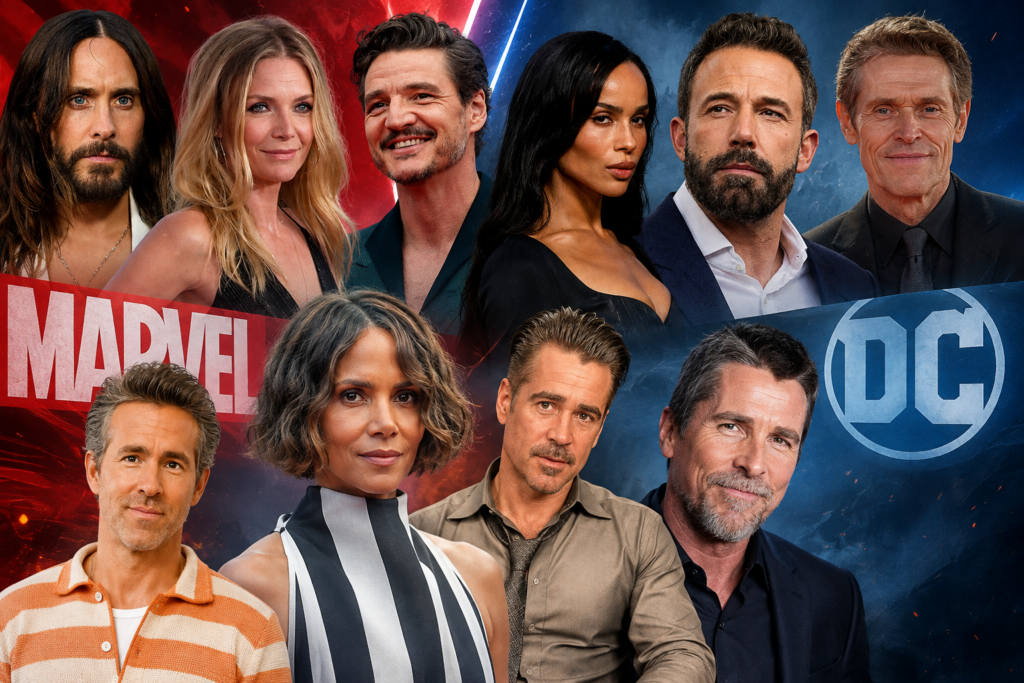 El salto de una viñeta a otra: Los actores que han conquistado tanto Marvel como DC