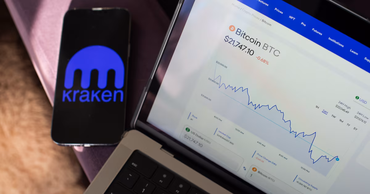 Wall Street consolida su apuesta cripto: Nasdaq invierte US$100 millones en Kraken y eleva su valuación a US$21.000 millones