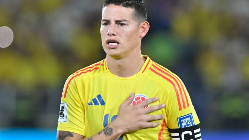 James Rodríguez anuncia su retiro definitivo de la selección de Colombia tras 15 años de gloria