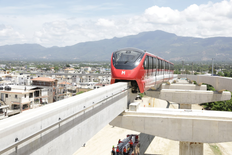 Monorriel de Santiago y Teleférico de Santo Domingo Oeste proyectan iniciar operaciones a finales de año