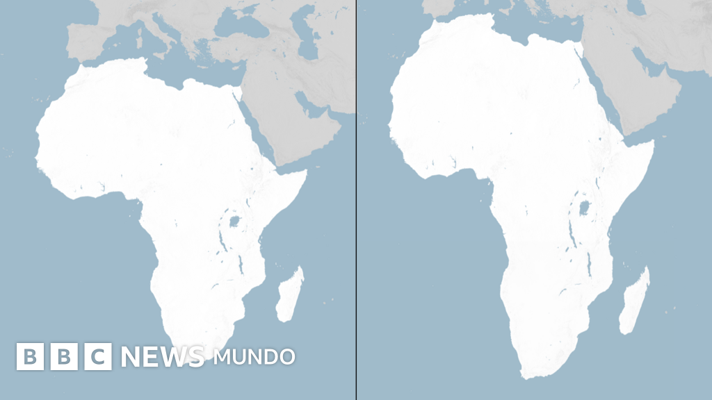 La ONU aprueba resolución histórica para adoptar un mapamundi que refleje el tamaño real de África