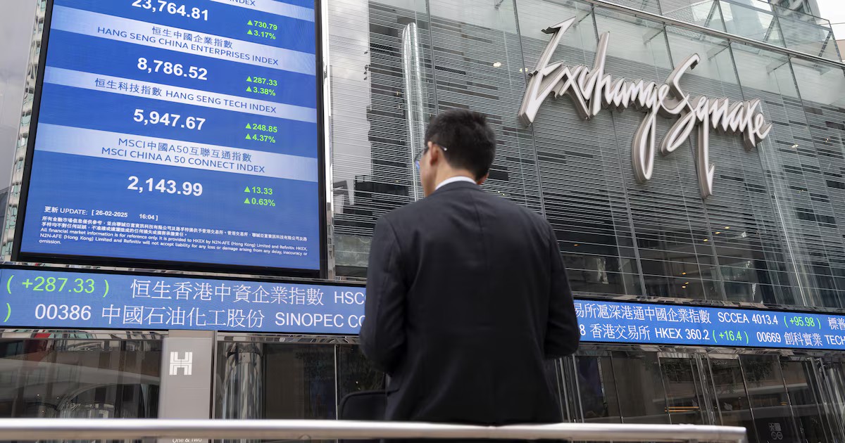 Las bolsas de Asia respiran y repuntan tras la reciente sacudida en el sector de la inteligencia artificial