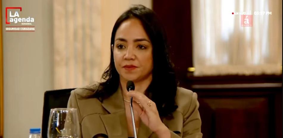 Faride Raful aclara que la reducción histórica de homicidios no anula el temor en las calles