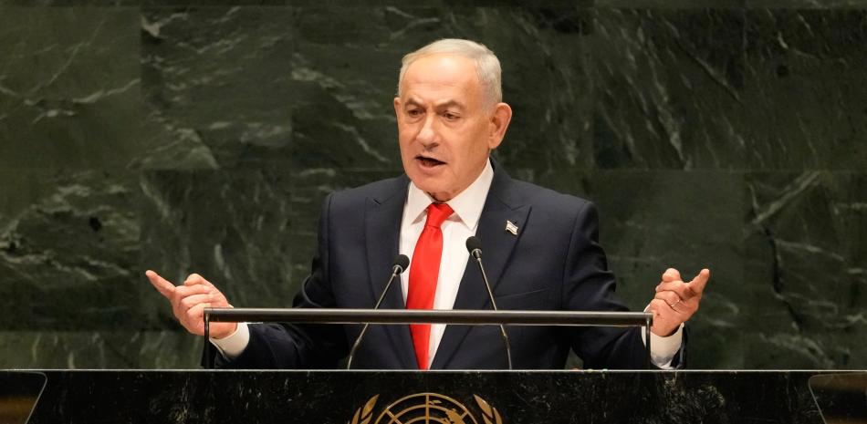 Netanyahu desafía a la ONU: tilda de "gran mentira" las acusaciones de genocidio ante un salón semivacío