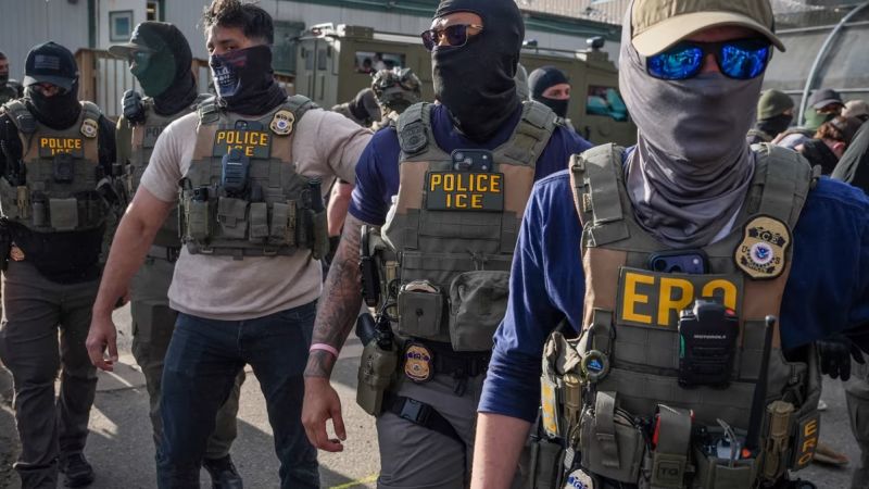 ICE intensifica redadas y eleva su meta a 3,000 detenciones diarias en Estados Unidos