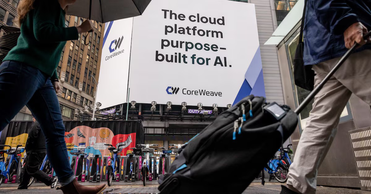 CoreWeave tropieza en Wall Street: La pesada carga de la deuda sacude la euforia por la IA