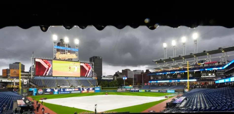Sin margen de descanso: Lluvia altera el calendario y pone a prueba el pitcheo de Rays y Guardianes